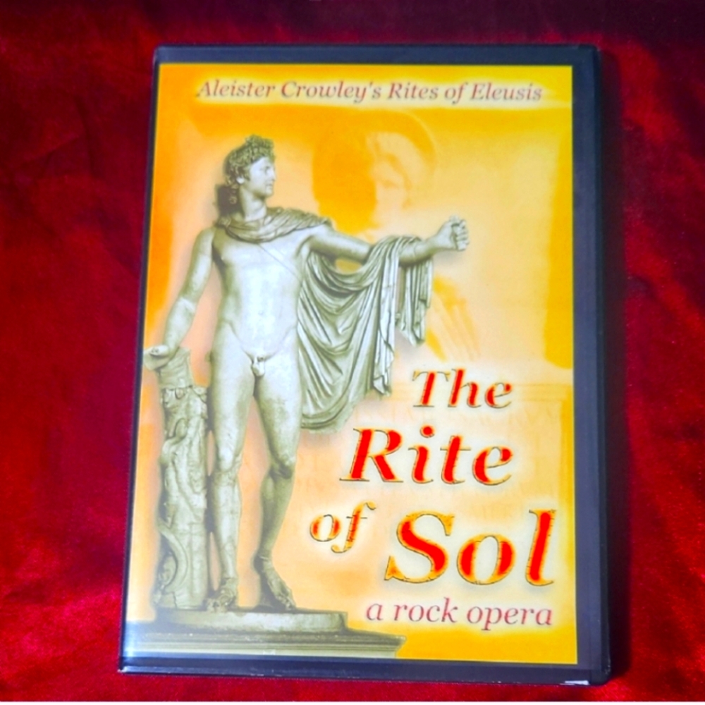 New The Rite of Sol Rock Opera DVD Aleister Crowley 2012 ELEUSYVE Productions